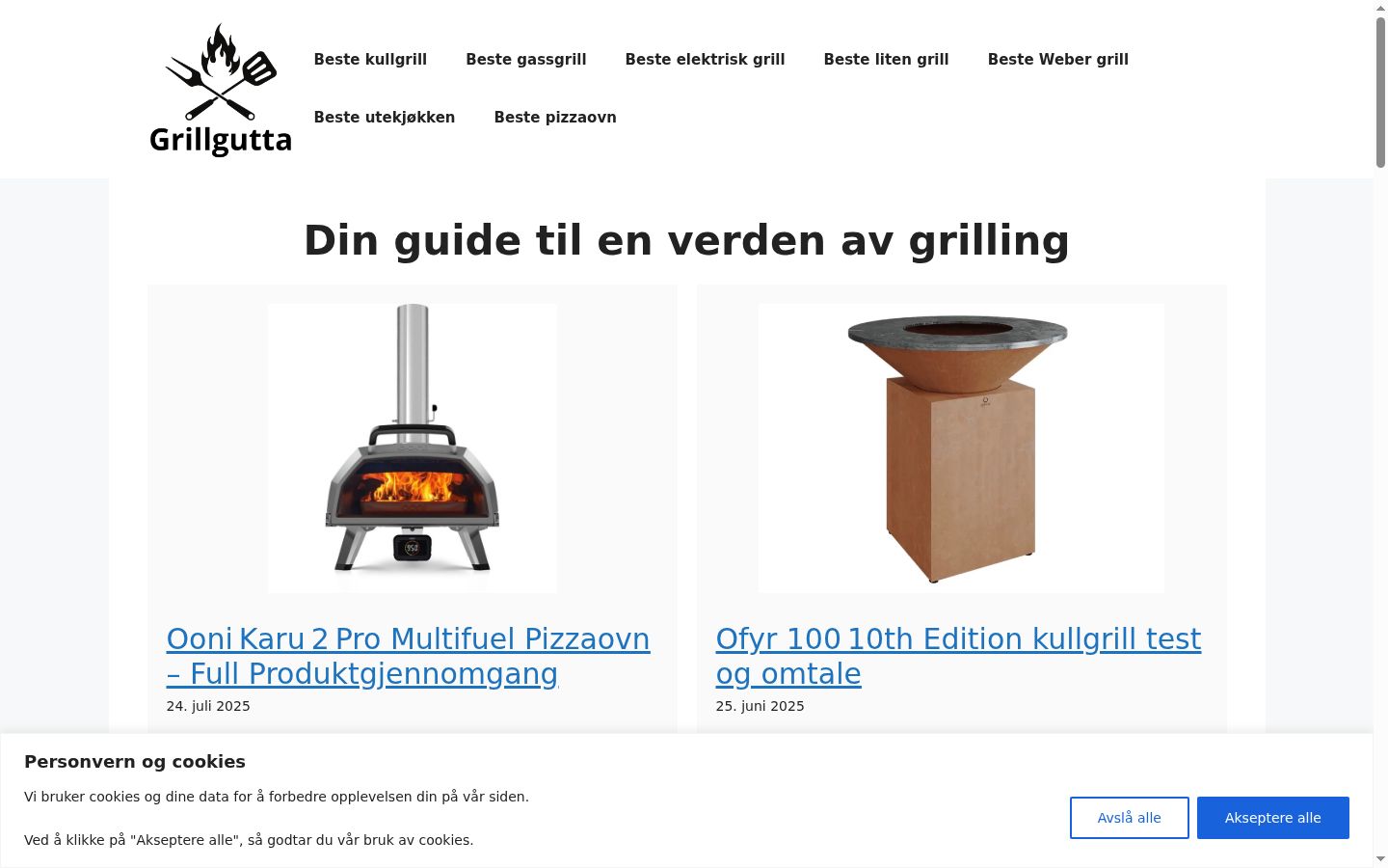 Screenshot tal-banner tal-kunsens muri qabel kwalunkwe interazzjoni