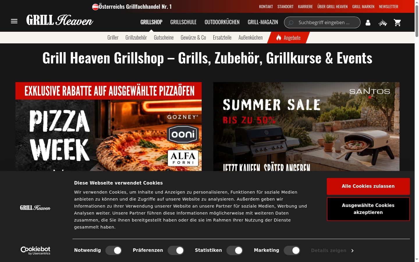 Screenshot tal-banner tal-kunsens muri qabel kwalunkwe interazzjoni