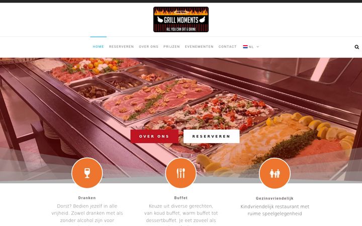 Screenshot of grillmoments.be