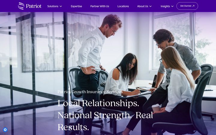 Screenshot of grilloinsurance.com