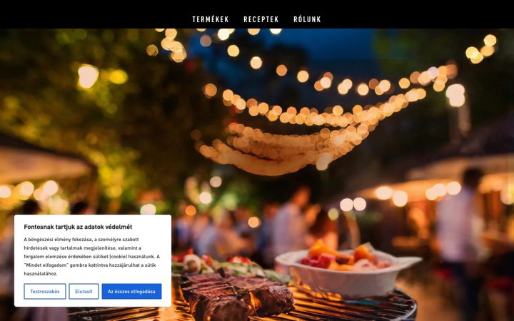 Screenshot of grillparty.hu