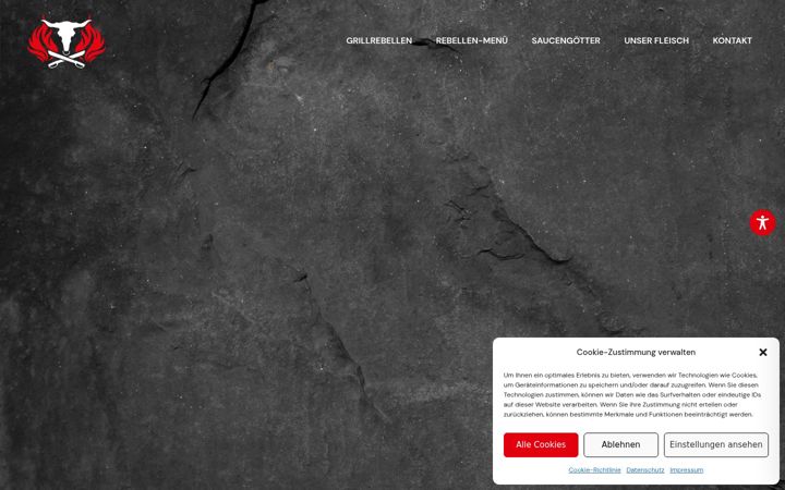 Screenshot of grillrebellen.de