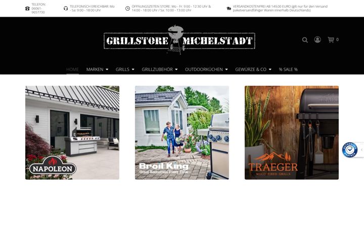 Screenshot of grillstore-michelstadt.de