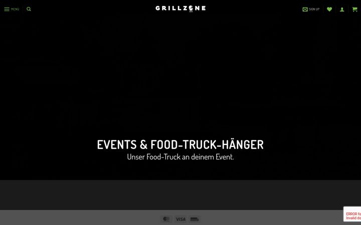 Screenshot of grillzone.ch