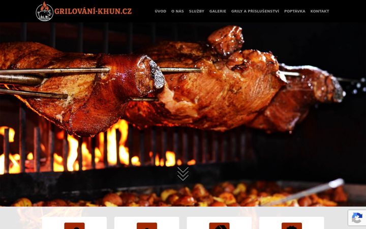 Screenshot of grilovani-khun.cz