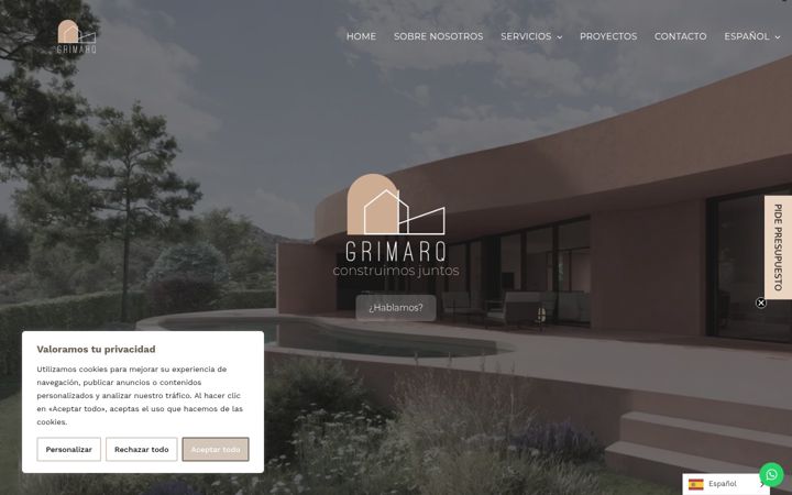 Screenshot of grimarq.es