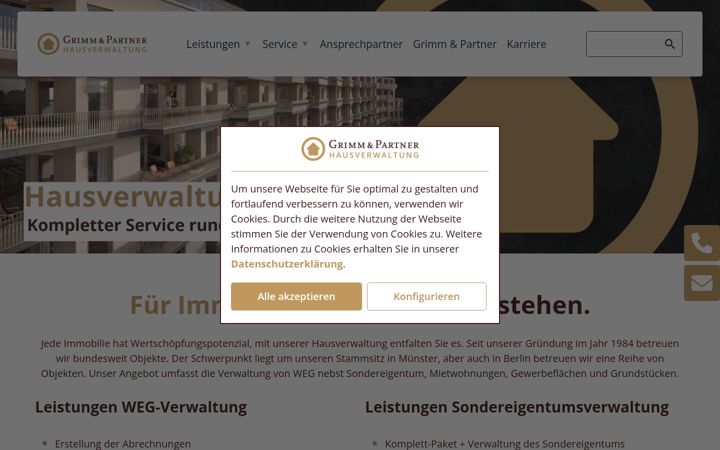 Screenshot of grimm-hv.de