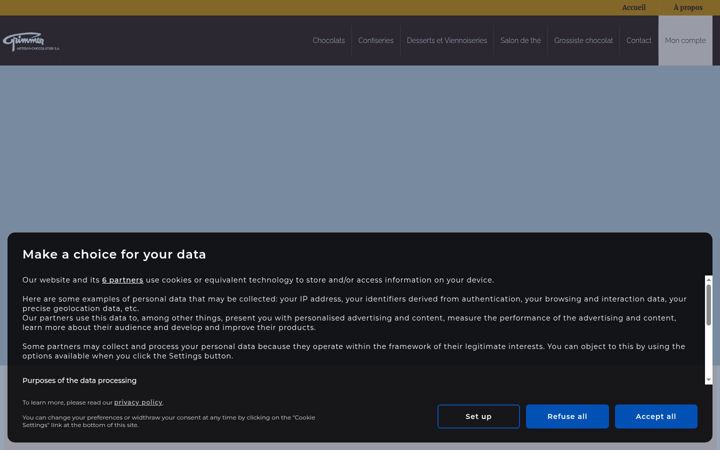 Screenshot of grimmer-artisan-chocolatier.fr