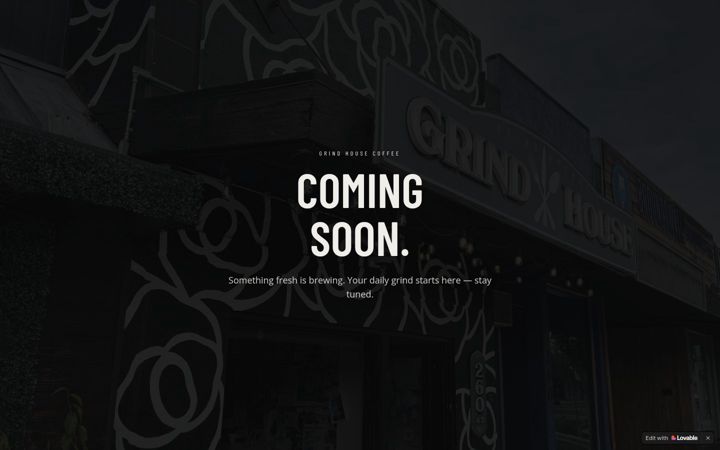 Skjermbilde av grindhousecv.com