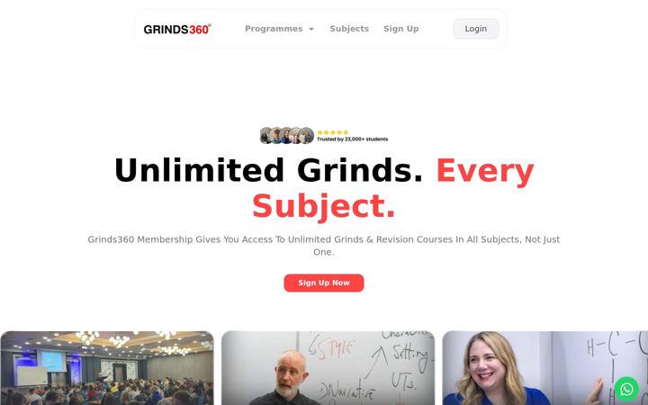 Képernyőkép: grinds360.ie
