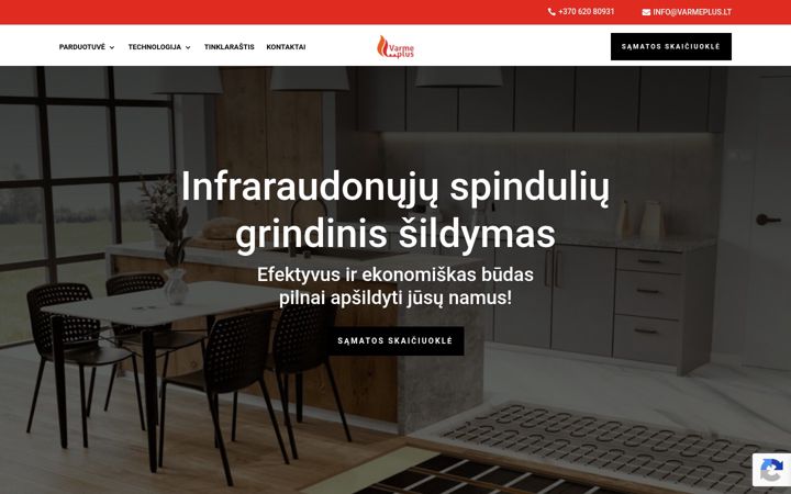 Screenshot di grindu-sildymas.lt