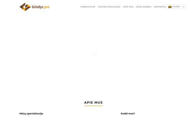 Screenshot of grindys.pro