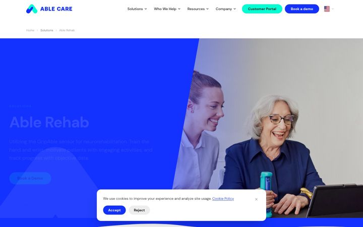 Screenshot of gripable.com