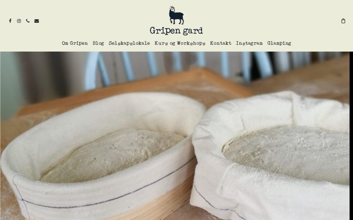 Screenshot of gripengard.no