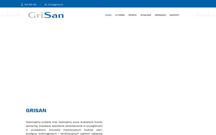 Screenshot of grisan.pl