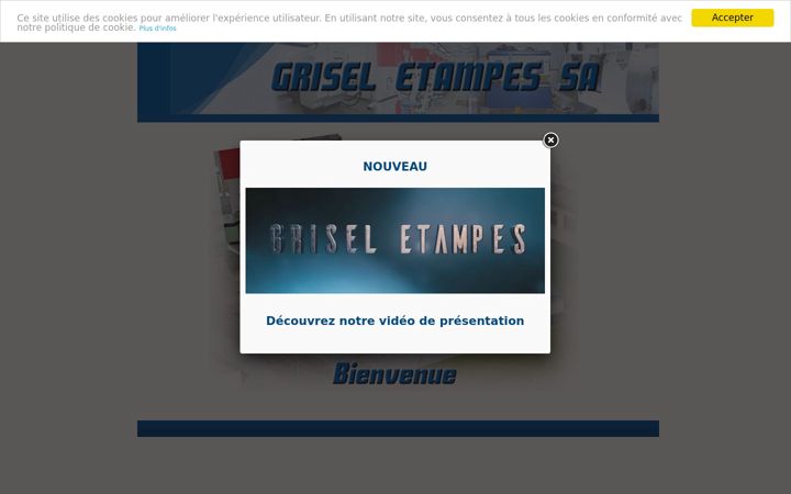 Screenshot of grisel-etampes.ch