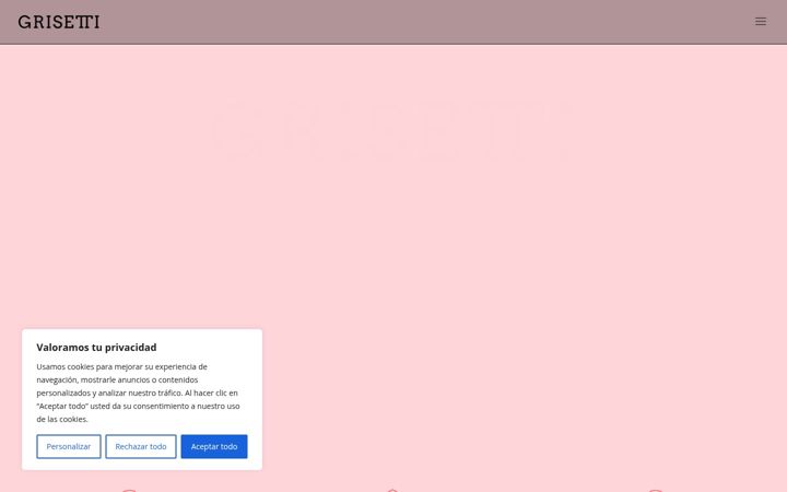 Screenshot of grisetti.es