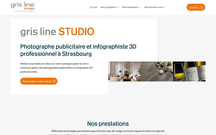 Screenshot of grisline.com