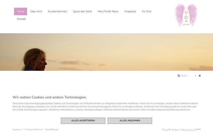 Screenshot of gritheise.de
