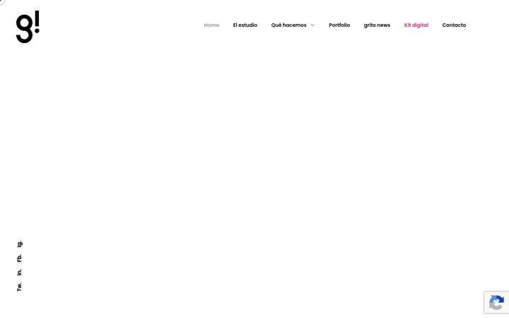 Screenshot of gritovisual.com