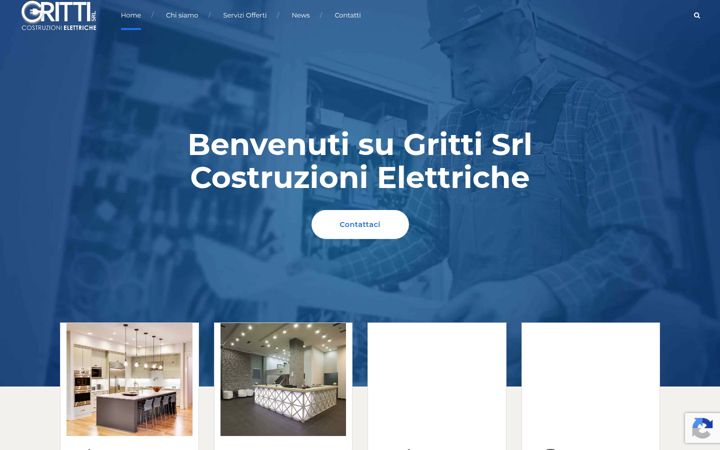 Snímek obrazovky grittisrl.com