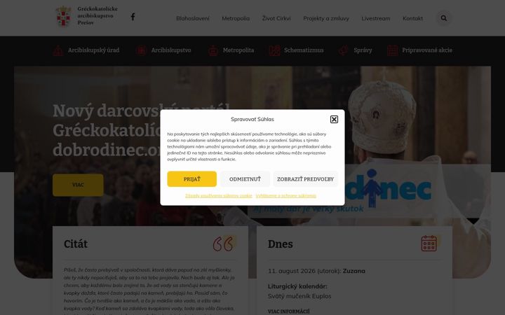 Screenshot of grkatpo.sk