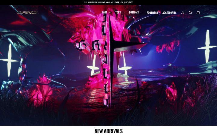 Screenshot of grkcpray.com