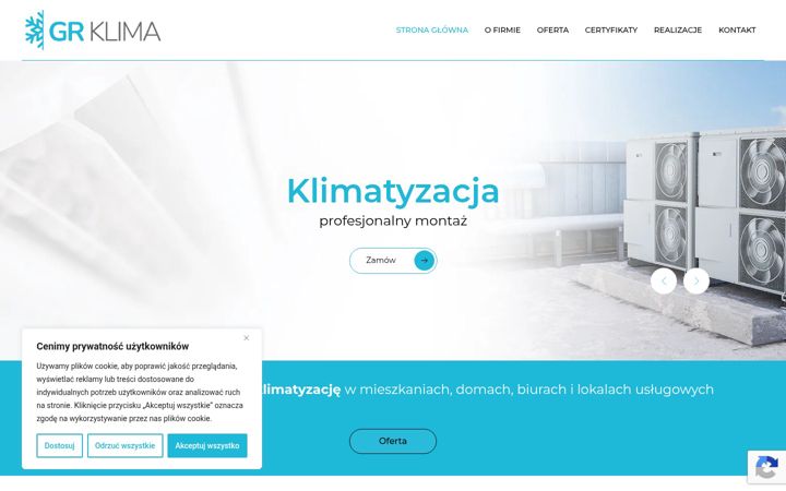 Screenshot of grklima.pl