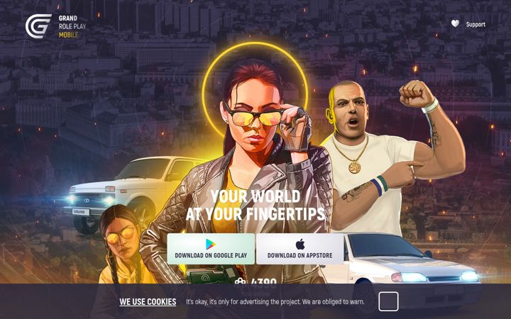 Screenshot of grnd.game
