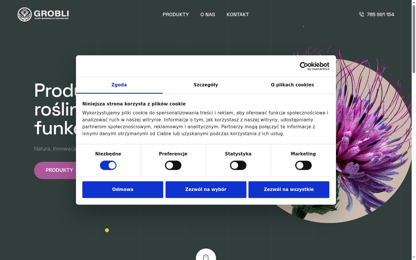 Sutikimo reklamjuostės, rodytos prieš bet kokią sąveiką, ekrano kopija