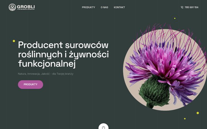 Screenshot of grobli.com