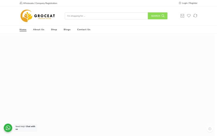 Screenshot of groceat.com
