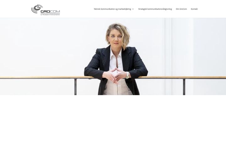 Screenshot of grocom.dk