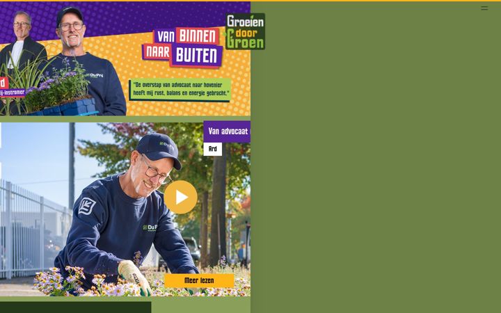 Screenshot of groeiendoorgroen.nl