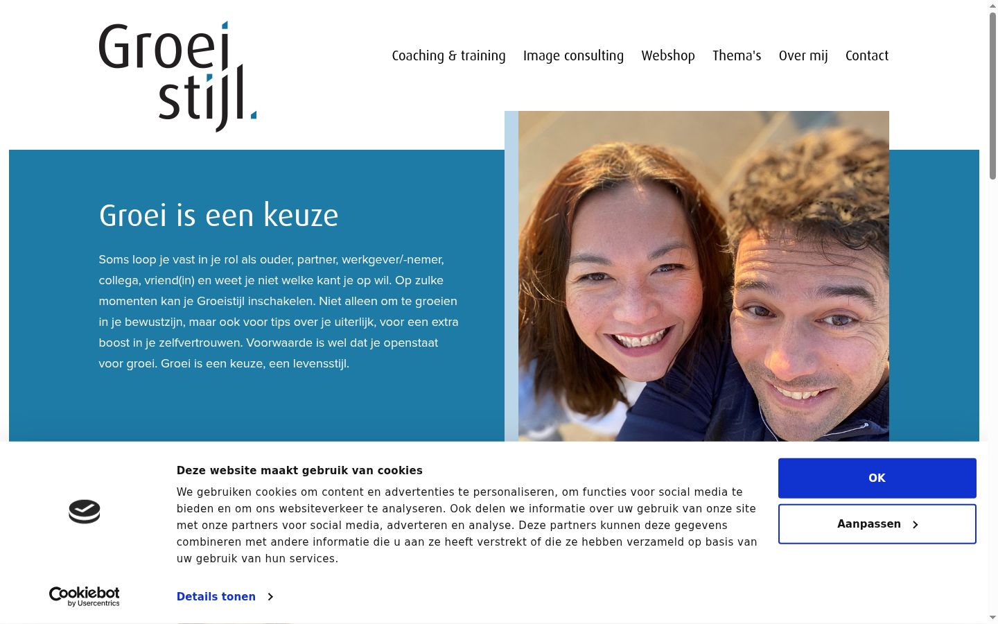Screenshot tal-banner tal-kunsens muri qabel kwalunkwe interazzjoni