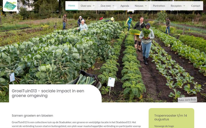 Screenshot of groeituin013.nl