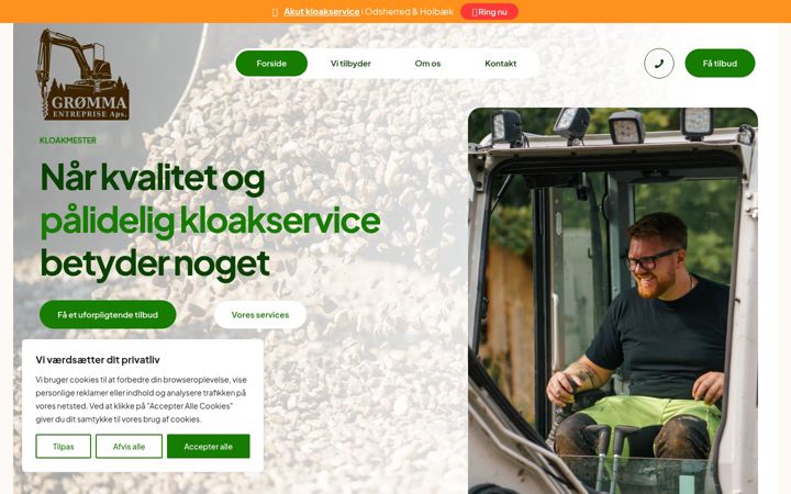 Screenshot of groemma.dk