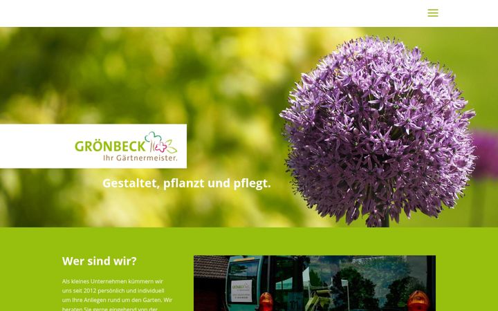 Screenshot of groenbeck.de
