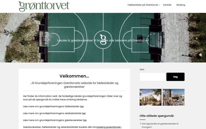 Screenshot of groenttorvet-lokaler.dk