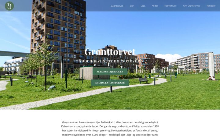 Screenshot of groenttorvet.dk