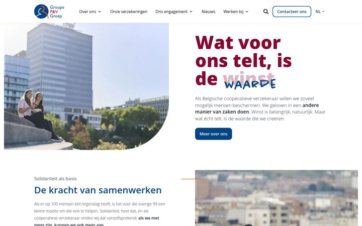 Screenshot of groeppv.coop