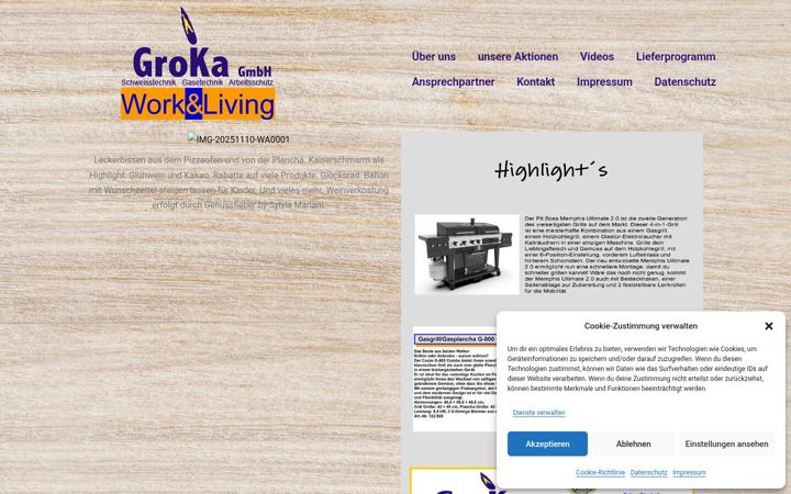 Screenshot of groka-team.de