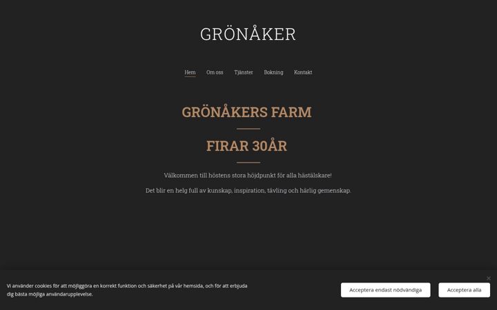 Screenshot of gronaker.se