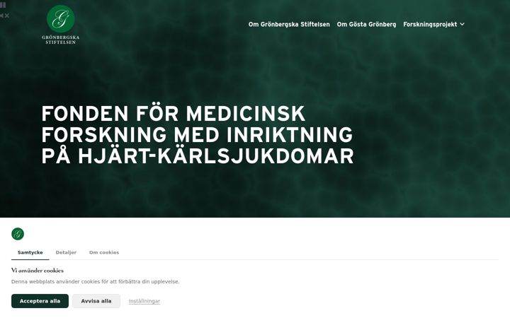 Zrzut ekranu gronbergska.se
