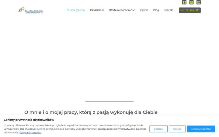 Screenshot of gronowski-nieruchomosci.pl