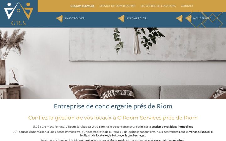 Screenshot of groomservices.fr