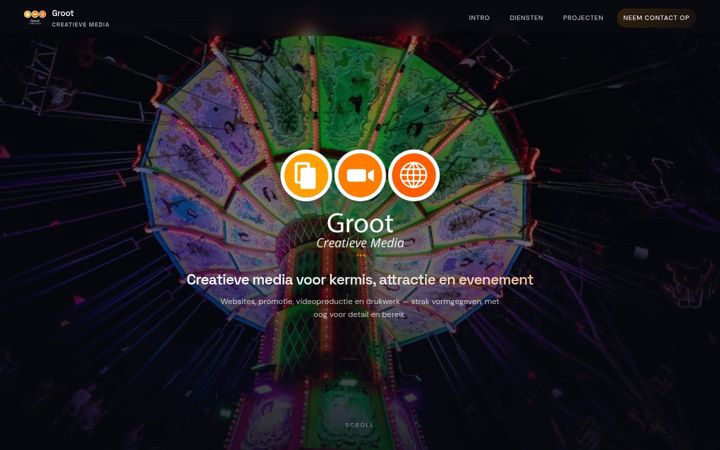 Screenshot of groot-media.nl