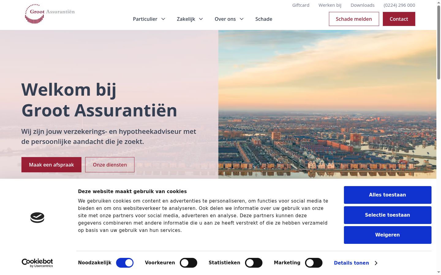 Sutikimo reklamjuostės, rodytos prieš bet kokią sąveiką, ekrano kopija