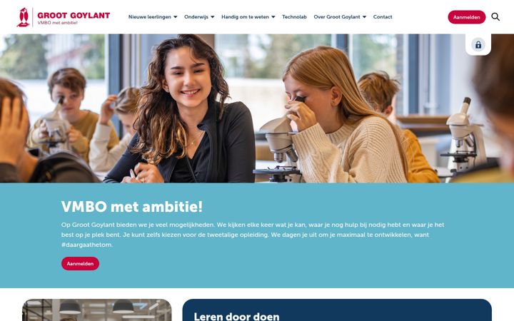 Screenshot of grootgoylant.nl