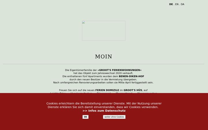 Screenshot of groots.de